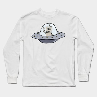 UFO Bot Long Sleeve T-Shirt